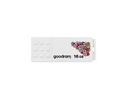 PenDrive GOODRAM 16GB UME2 odczyt 20MB/s USB 2.0 spring white